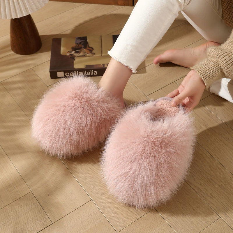 Plusock Plus Size Blush Plush Slippers - image 2