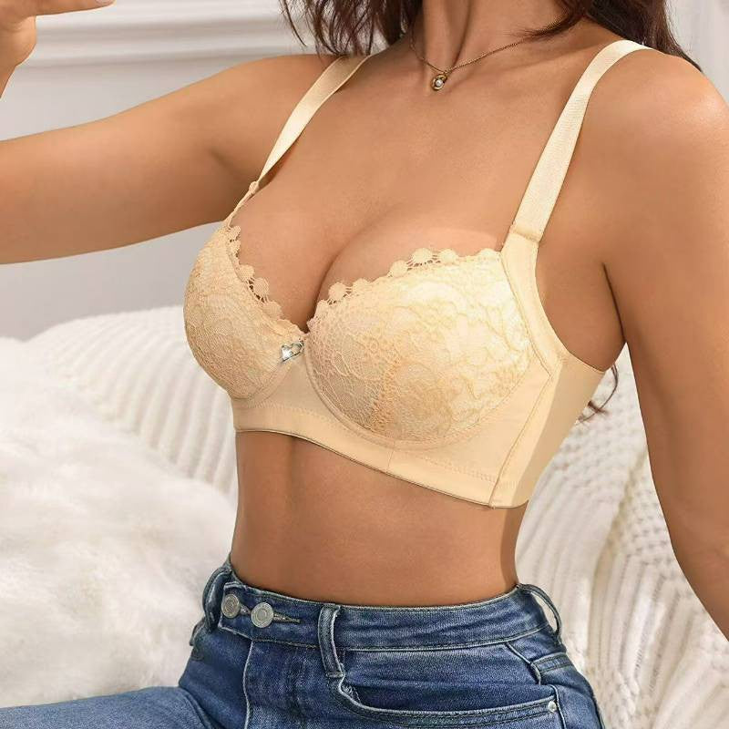Plusock Petal Lace Comfort Underwire Bra - image 3