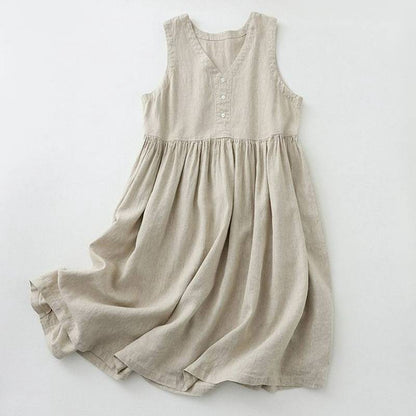 Plusock Textured Button Front Midi Dress - image 6