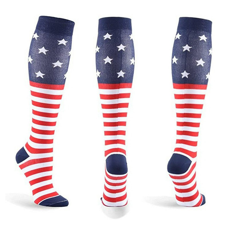 Plusock American Flag Compression Socks(6 Pairs) - image 4