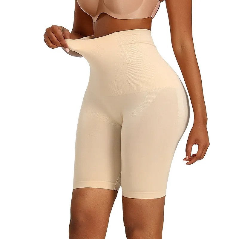 Plusock Seamless High Waist Sculpting Mid Thigh Shapewear Shorts - image 4