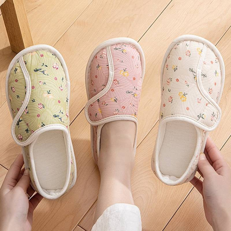 Plusock Adjustable Garden Quilted Fluffy Shoes - image 4