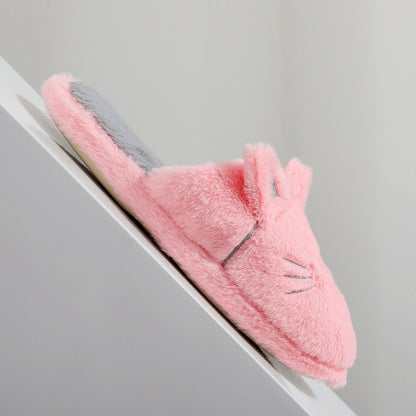 Plusock Cozy Cat Plush House Slippers - image 6