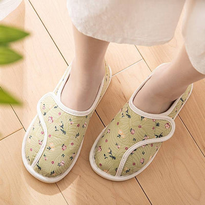 Plusock Adjustable Garden Quilted Fluffy Shoes - image 2