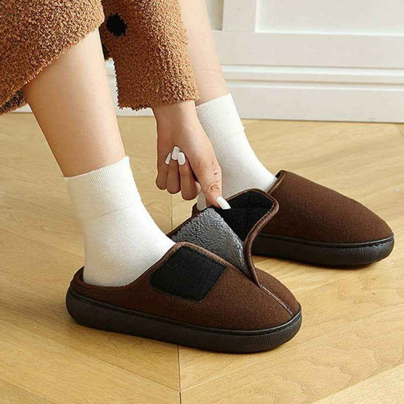 Plusock Adjustable Foot Opening House Slippers - image 1