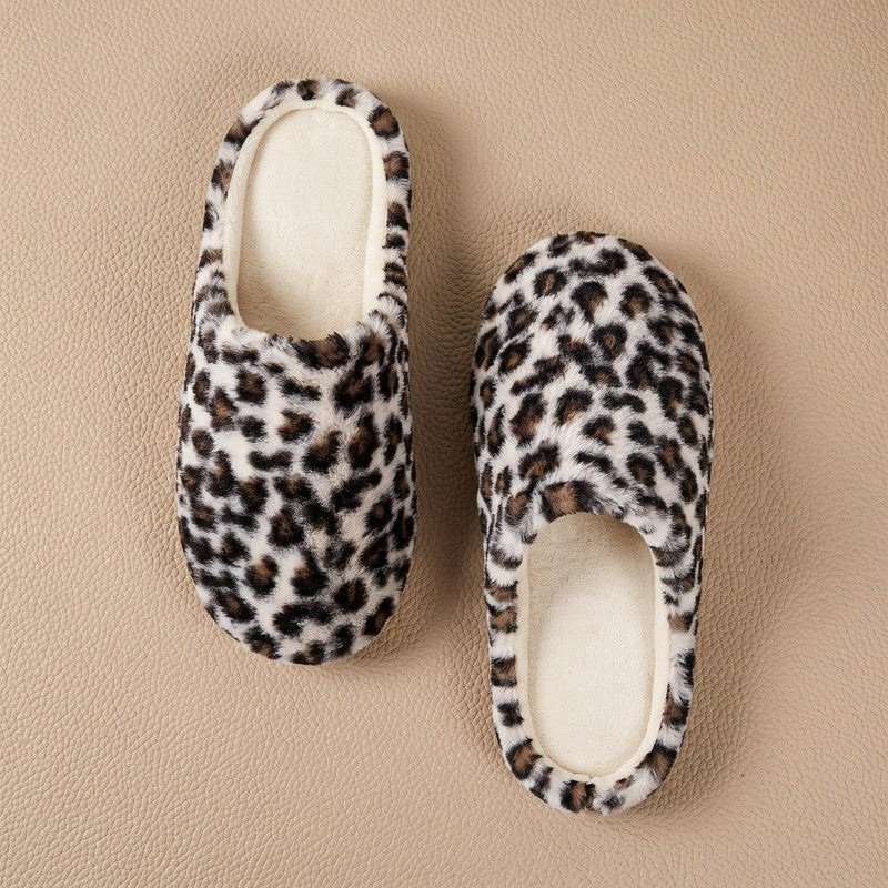 Plusock Cozy Leopard Plush Mule Slippers - image 8