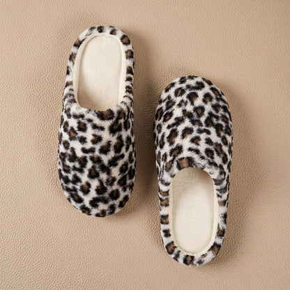 Plusock Cozy Leopard Plush Mule Slippers - image 8