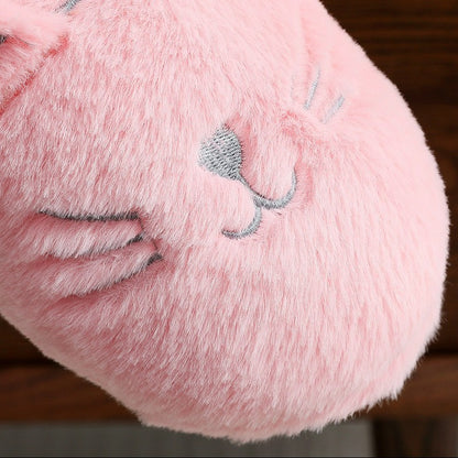 Plusock Cozy Cat Plush House Slippers - image 7