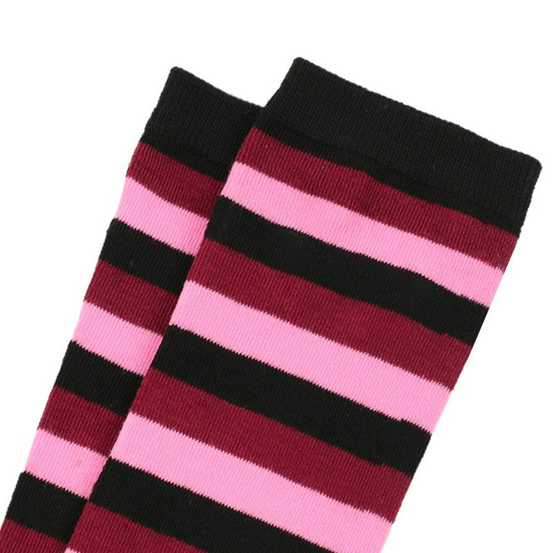 Plusock Soft Striped Knee High Socks (3 Pairs) - image 13