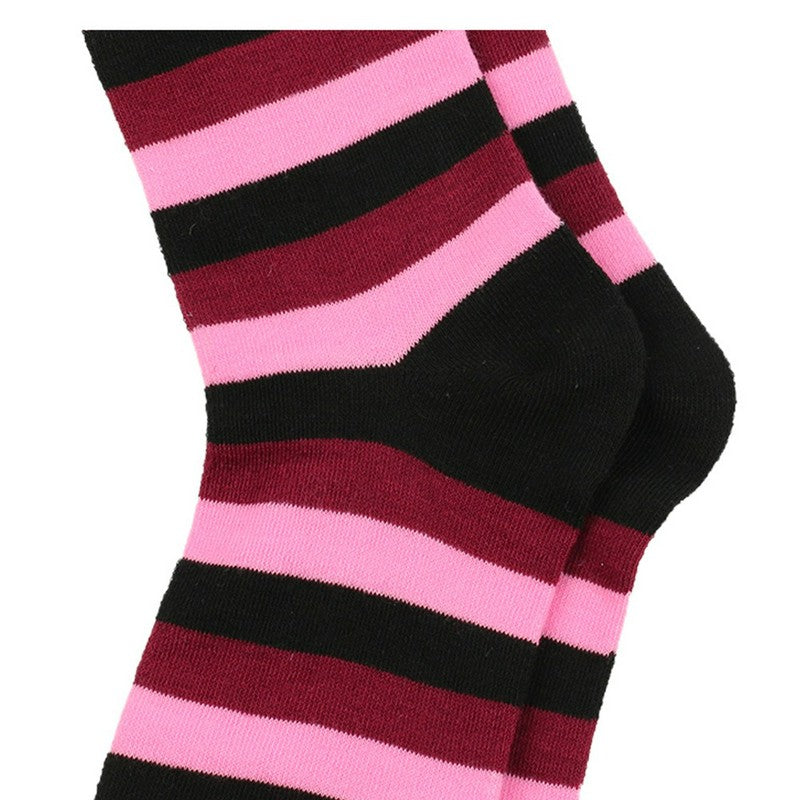 Plusock Soft Striped Knee High Socks (3 Pairs) - image 12