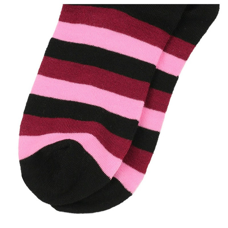 Plusock Soft Striped Knee High Socks (3 Pairs) - image 11