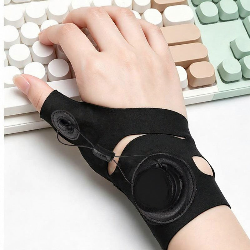 Plusock Adaptive Thumb Wrist Brace - Black - Right - image 2