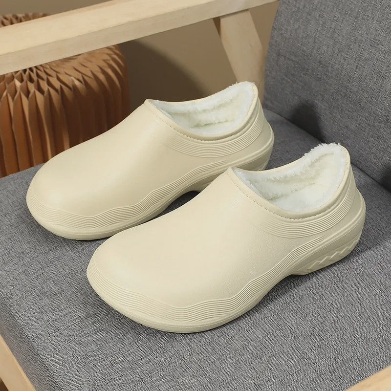 Plusock Cozy Fleece Lined EVA Work Shoes - image 2