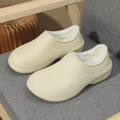 Plusock Cozy Fleece Lined EVA Work Shoes - image 2