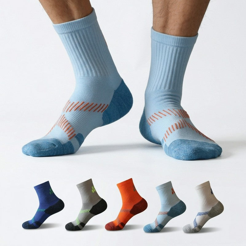 Plusock Active Air Knit Cushioned Quarter Compression Socks(3 Pairs) - image 0