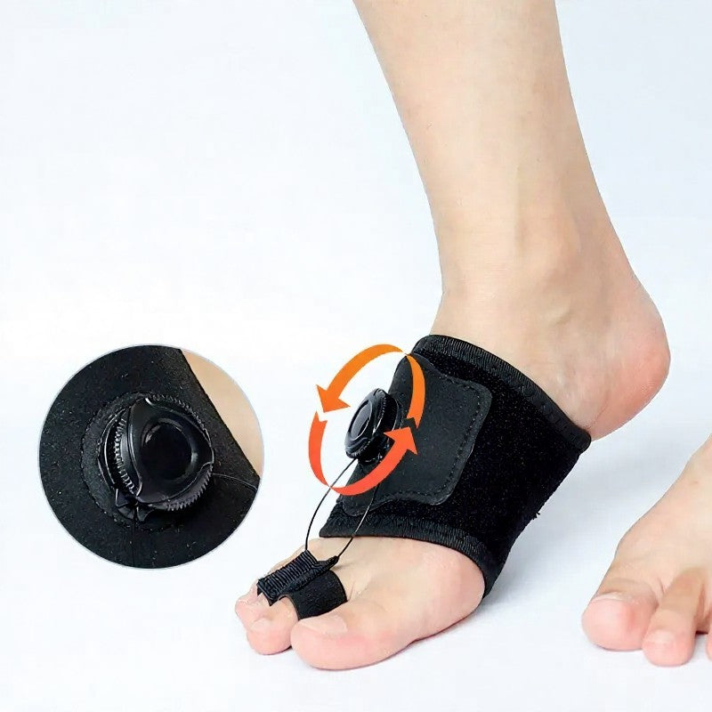 Plusock Adjustable Dial Bunion Support Toe Corrector - image 2