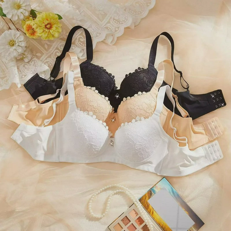 Plusock Petal Lace Comfort Underwire Bra - image 5