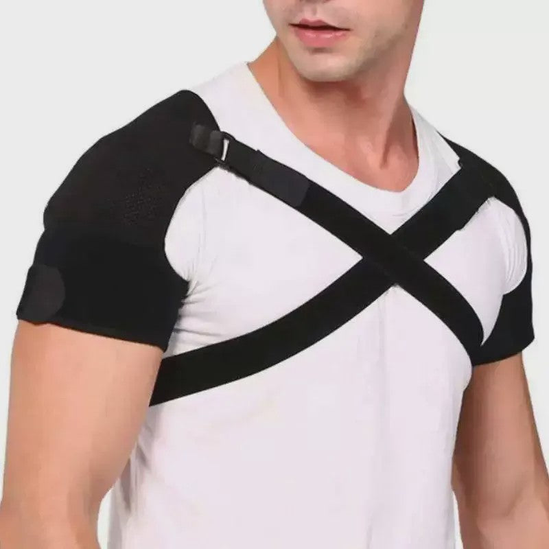 Plusock Adjustable Crossback Shoulder Brace - image 1