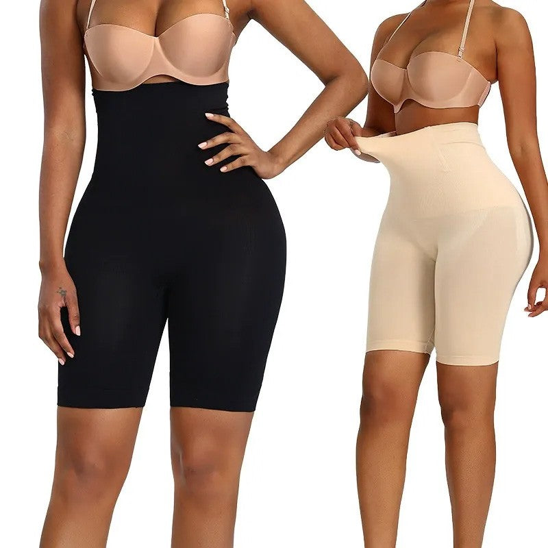 Plusock Seamless High Waist Sculpting Mid Thigh Shapewear Shorts - image 0