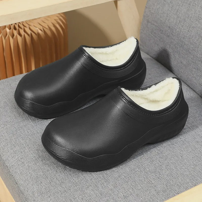 Plusock Cozy Fleece Lined EVA Work Shoes - image 3