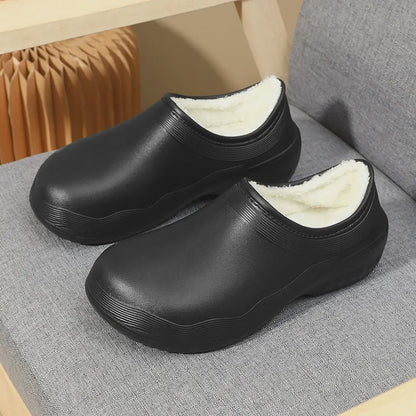 Plusock Cozy Fleece Lined EVA Work Shoes - image 3