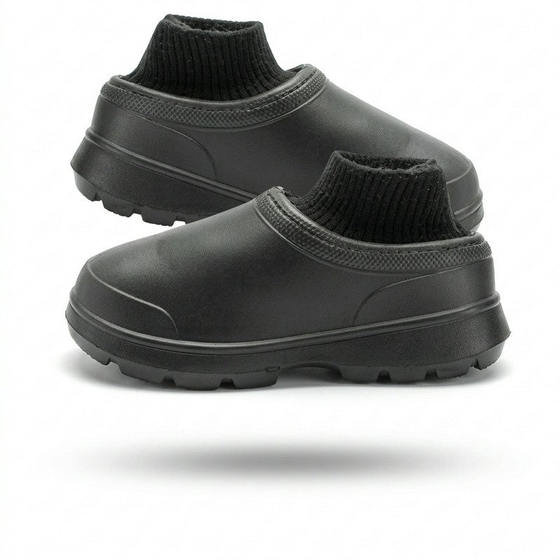 Plusock All Weather Knit Cuff Work Shoes - Black - EU44-45(US10-11) - image 4