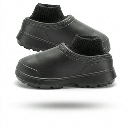 Plusock All Weather Knit Cuff Work Shoes - Black - EU44-45(US10-11) - image 4