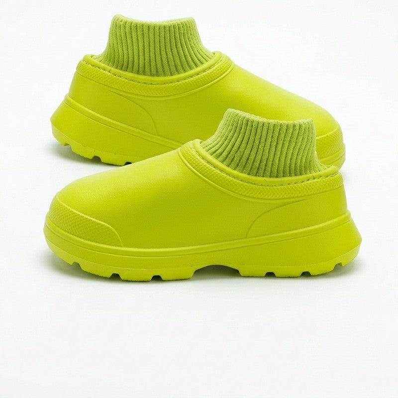 Plusock All Weather Knit Cuff Work Shoes - Green - EU44-45(US10-11) - image 3