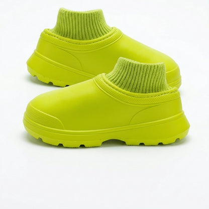 Plusock All Weather Knit Cuff Work Shoes - Green - EU44-45(US10-11) - image 3