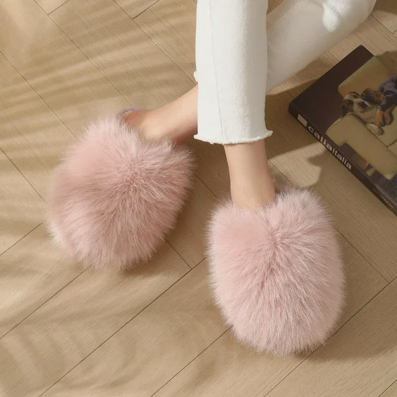 Plusock Plus Size Blush Plush Slippers - image 3