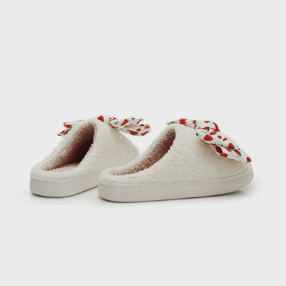 Plusock Strawberry Bow Slippers - image 3