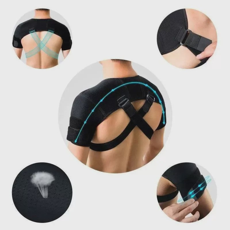 Plusock Adjustable Crossback Shoulder Brace - image 3
