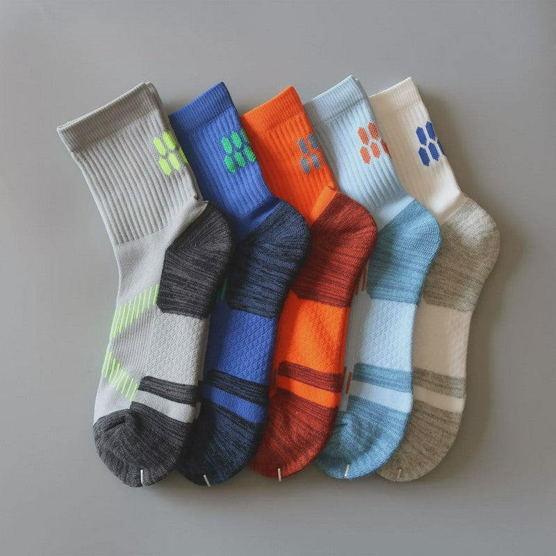 Plusock Active Air Knit Cushioned Quarter Compression Socks(3 Pairs) - image 1