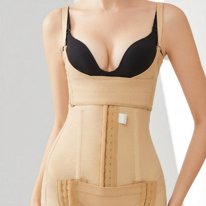 Plusock Open-bust Front Closure Shaping Bodysuit - image 3