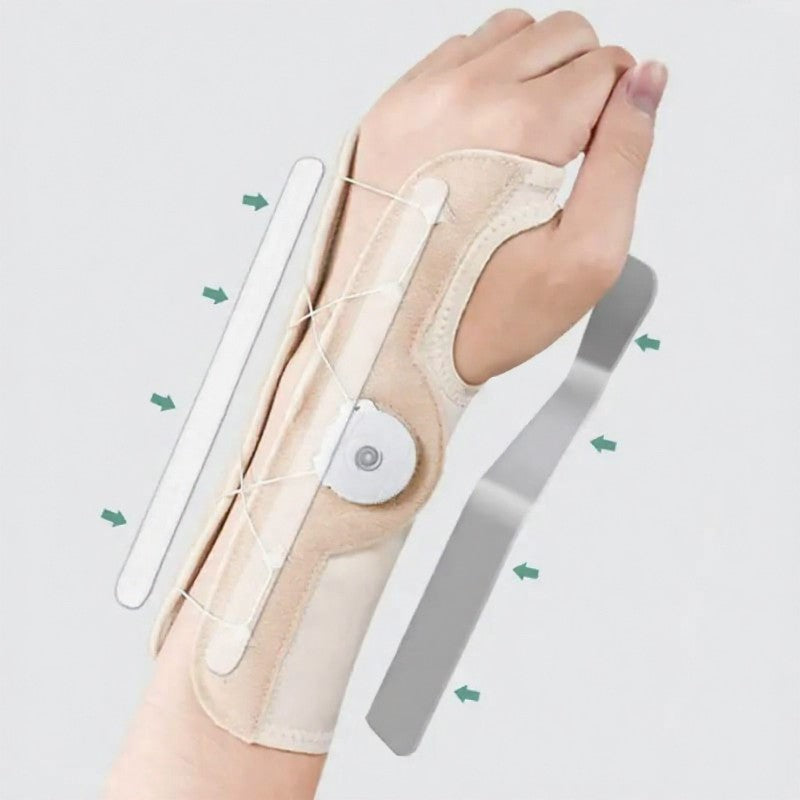 Plusock Adjustable Dial Wrist Support Brace - Right - L - image 4