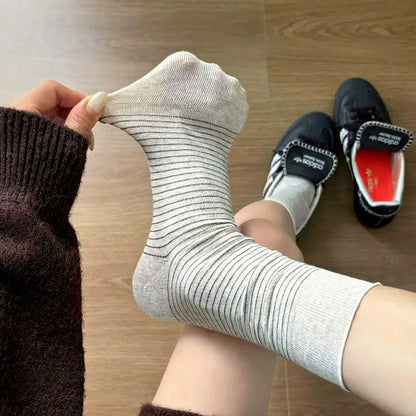 Plusock Cotton Ribbed Quarter Socks (4 Pairs) - image 7