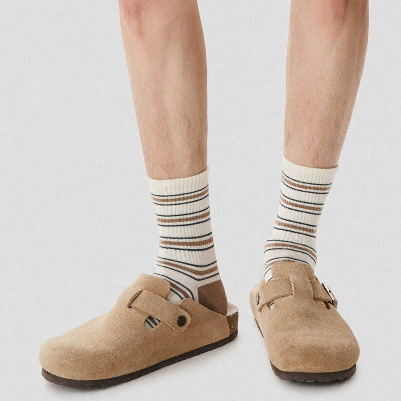 Plusock Vintage Striped Quarter Socks (2 Pairs) - image 8