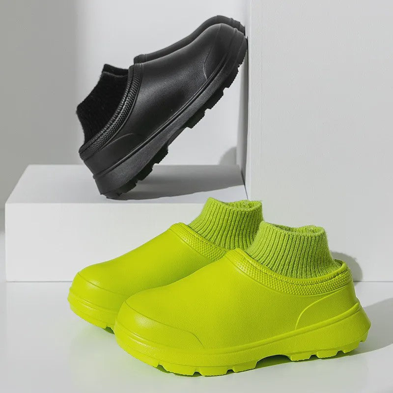 Plusock All Weather Knit Cuff Work Shoes - image 0