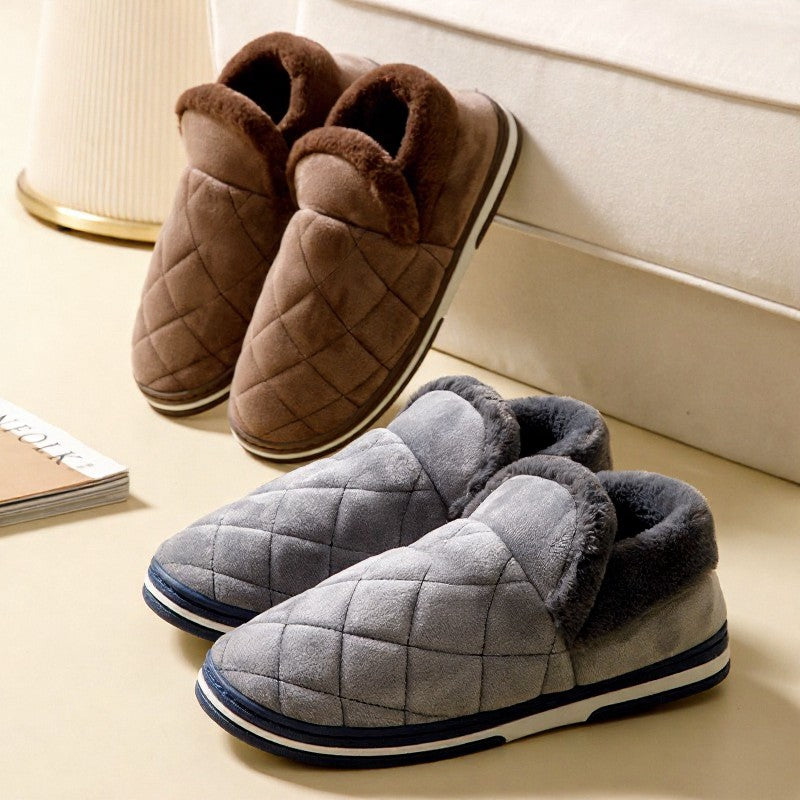 Plusock Warm Closed-Back  Fluffy Shoes - image 0