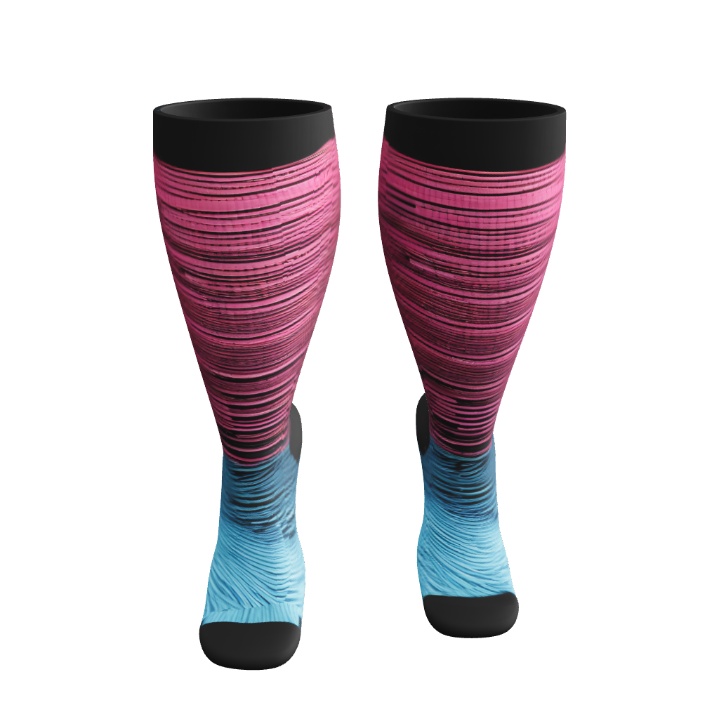 Plus Size Compression Socks | Wide Calf Compression Socks – plusock