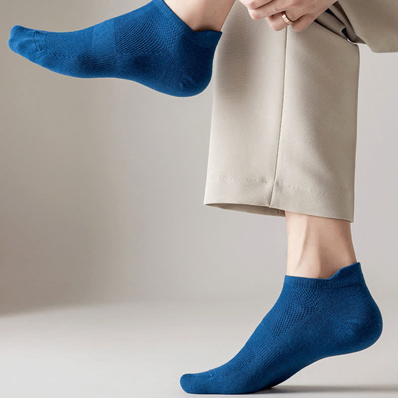 Plus Size Lift Ear Breathable Ankle Socks(5 Pairs)