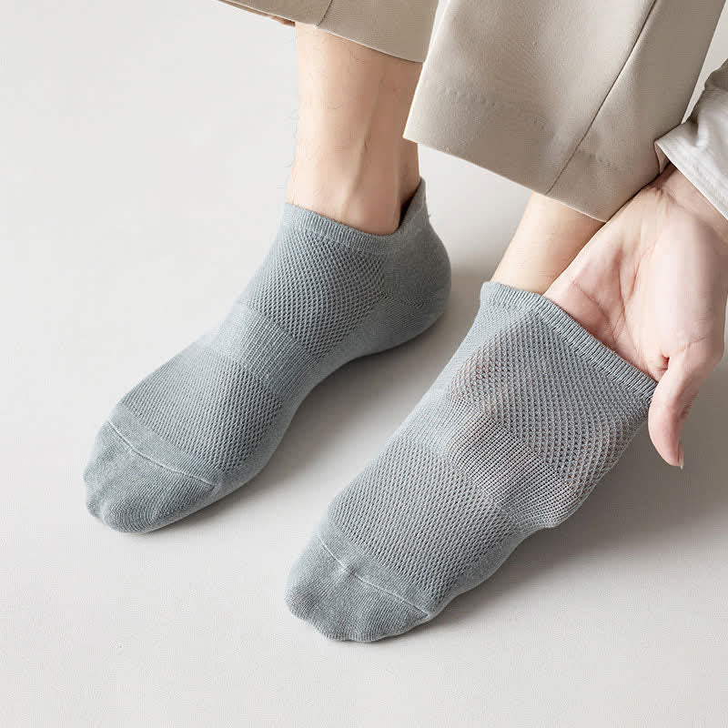 Plus Size Lift Ear Breathable Ankle Socks(5 Pairs)