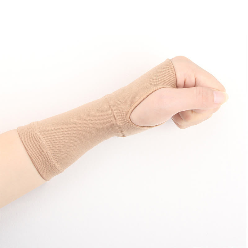 Thumb Protection Extended Compression Gloves