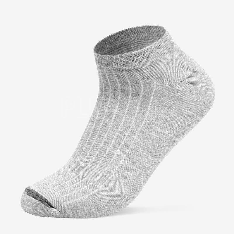 Plus Size Striped Loose Cotton Socks(3 Pairs)