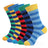Plusock Pattern Funny Casual Crew Socks(5 Pairs)