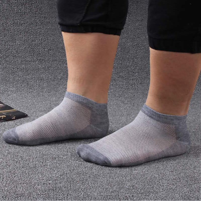 Extra Wide Comfort Ankle Socks(10 Pairs)
