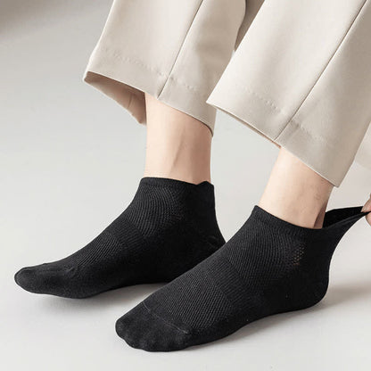 Plus Size Lift Ear Breathable Ankle Socks(5 Pairs)