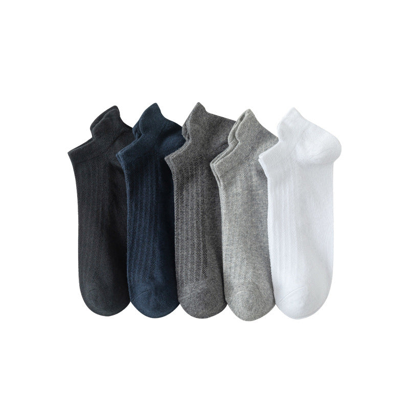 Plus Size Mesh Breathable Ankle Socks(10 Pairs)