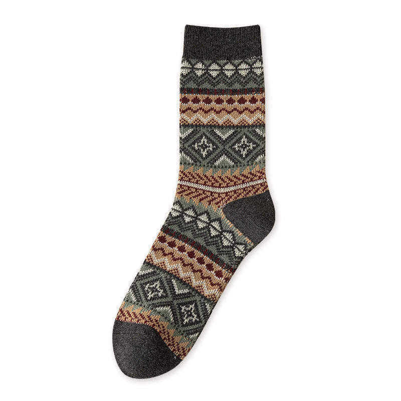 Plus Size Retro Breathable Quarter Socks(3 Pairs)