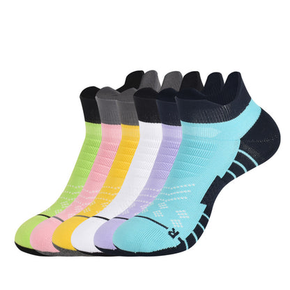 Plus Size Mixed Color Ankle Socks(3 Pairs)